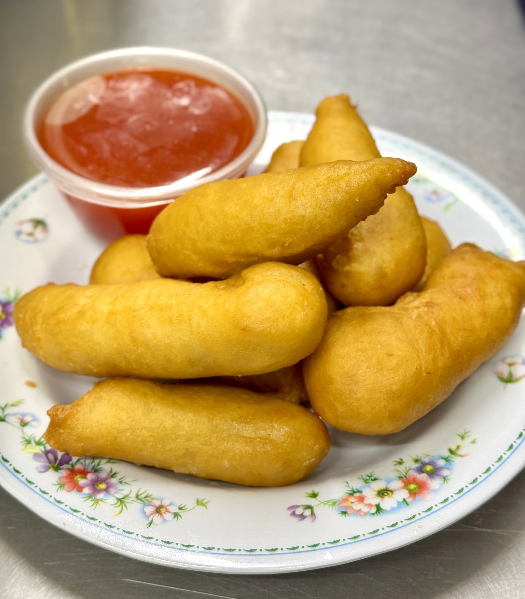 Sweet and sour chicken balls